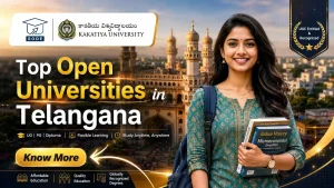 Top Open Universities in Telangana